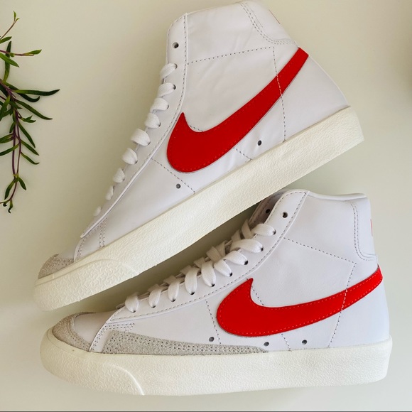 New Nike blazer mid leather sneakers shoes - Picture 3 of 8